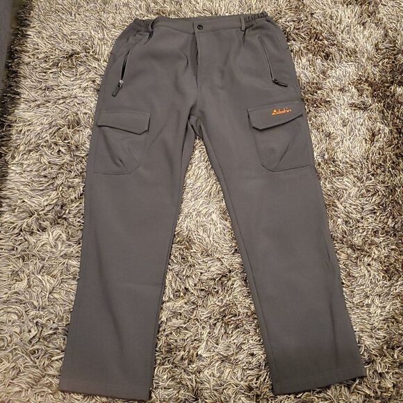 Mens Clothin insulated Ski pants LARGE - Picture 1 of 4